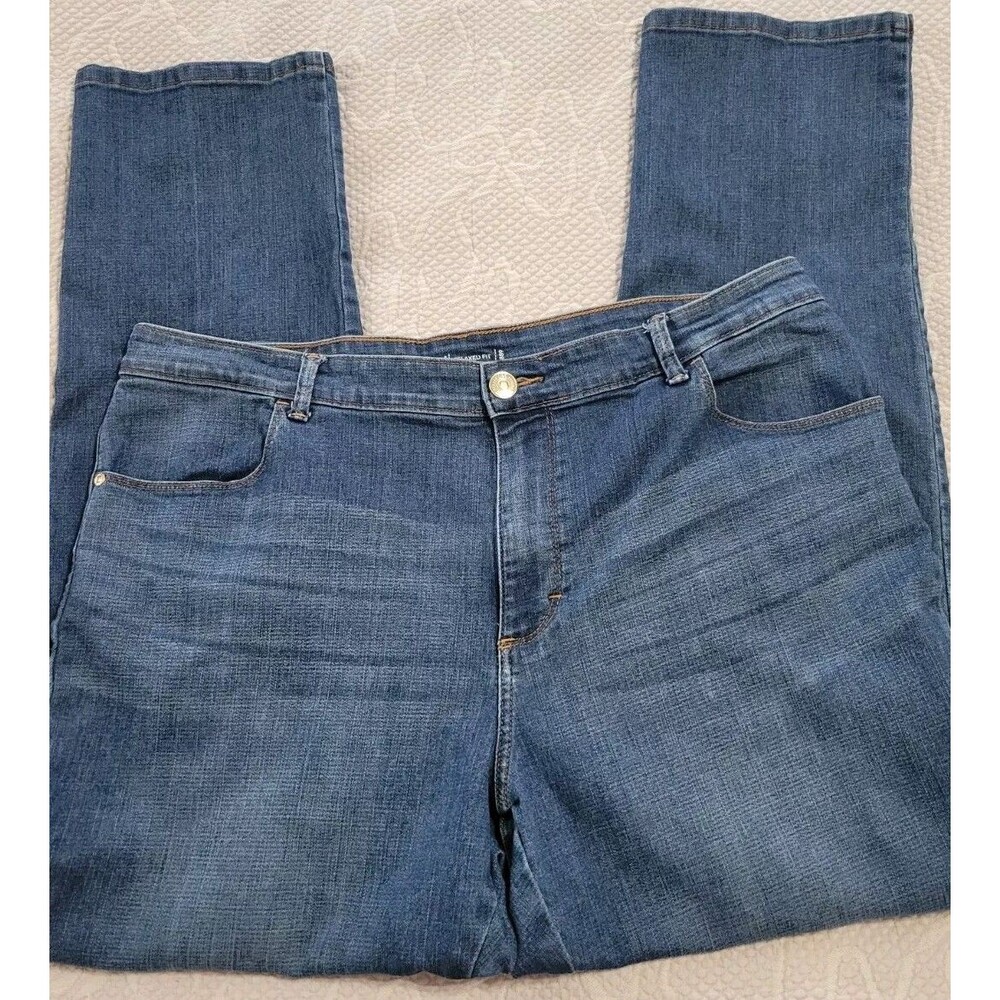 Vintage Lee Womens 16 Jeans Stretch Relaxed Fit (38x29)